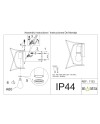 POLINESIA * APLIQUE  - IP44